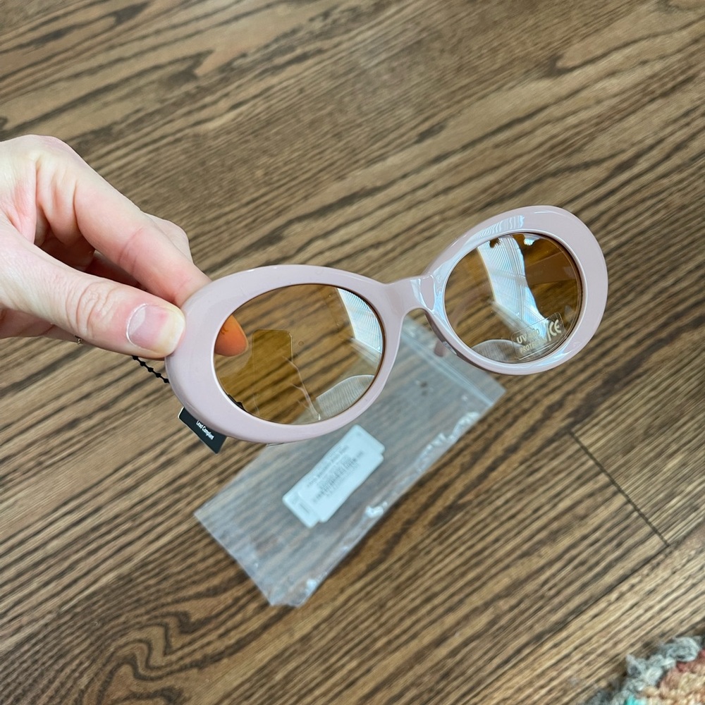 Pink retro sunglasses clout goggles